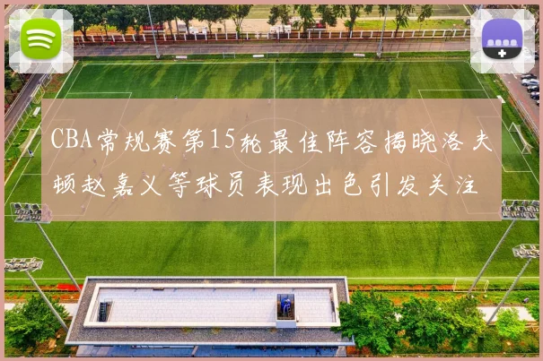 CBA常规赛第15轮最佳阵容揭晓洛夫顿赵嘉义等球员表现出色引发关注